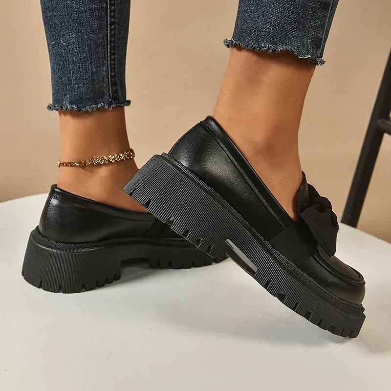 Valentina | Loafer mit großer Schleife