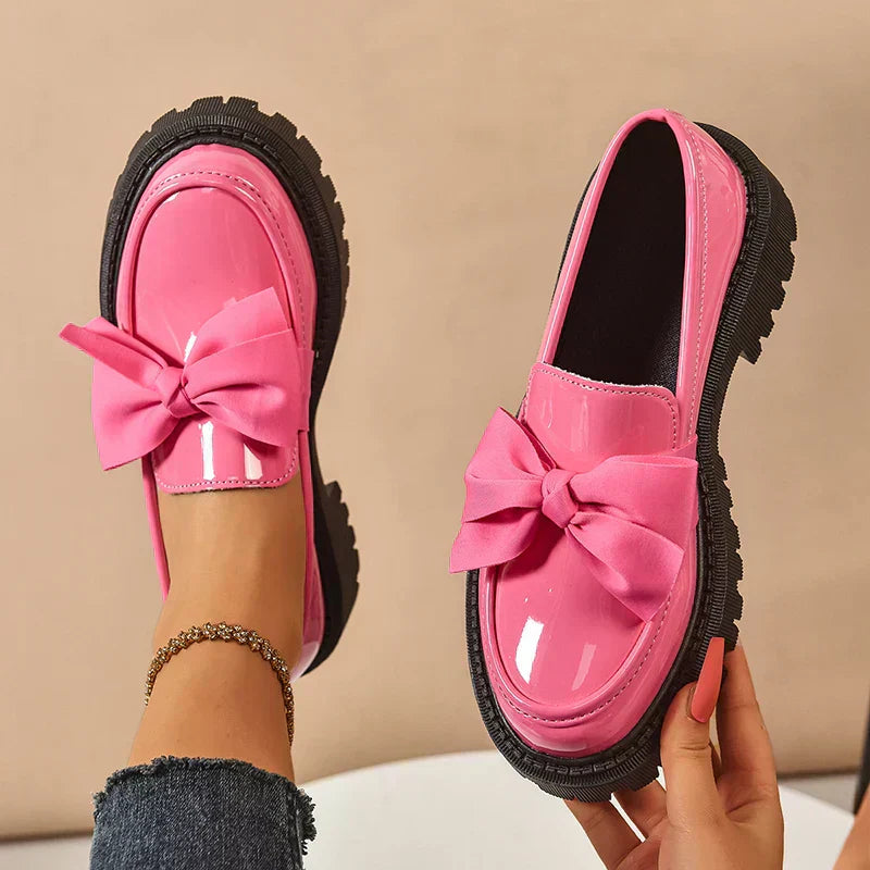 Valentina | Loafer mit großer Schleife