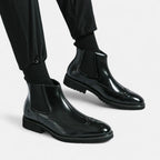 Marzio™ | Elegante Chelsea-Stiefel für Herren aus Kunstleder