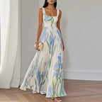 Oriah | Abito Maxi A-Line Floreale