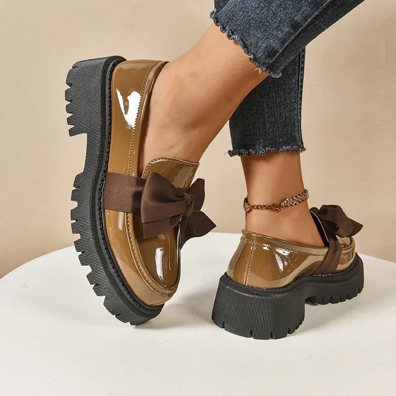 Valentina | Loafer mit großer Schleife