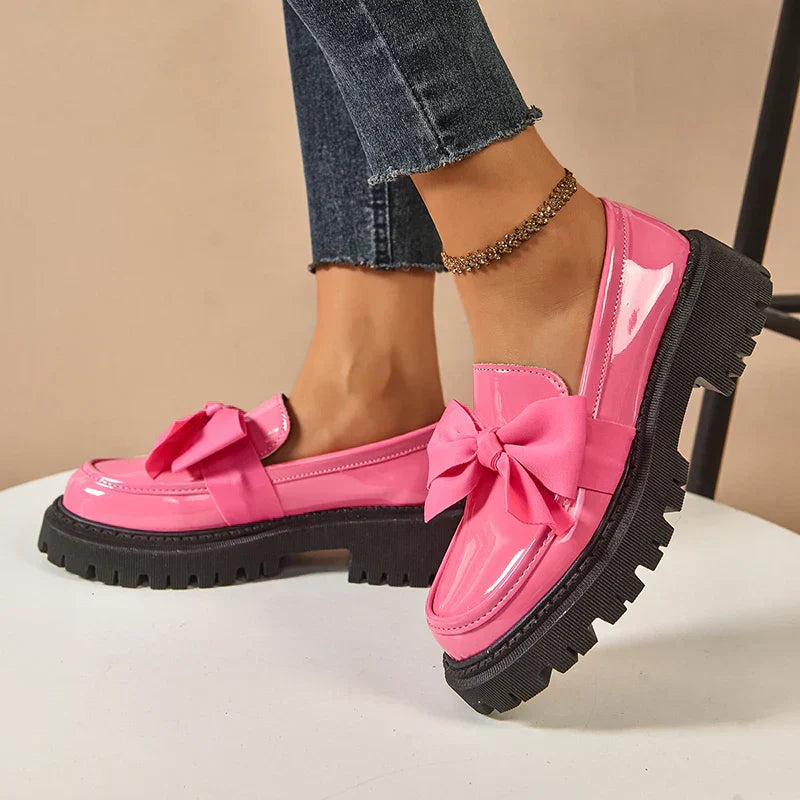 Valentina | Loafer mit großer Schleife