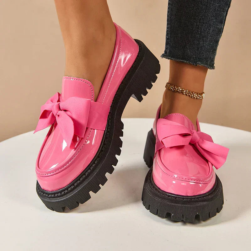 Valentina | Loafer mit großer Schleife
