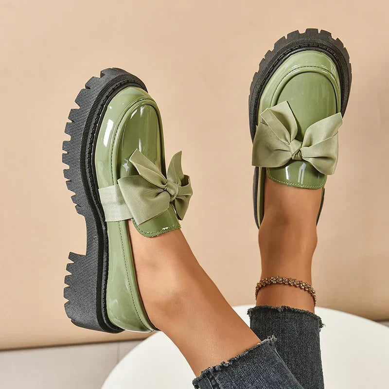Valentina | Loafer mit großer Schleife