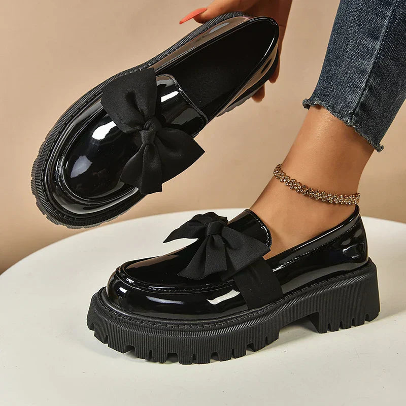 Valentina | Loafer mit großer Schleife