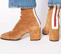 Madeleine | Moderne Kontrast-Stiefeletten