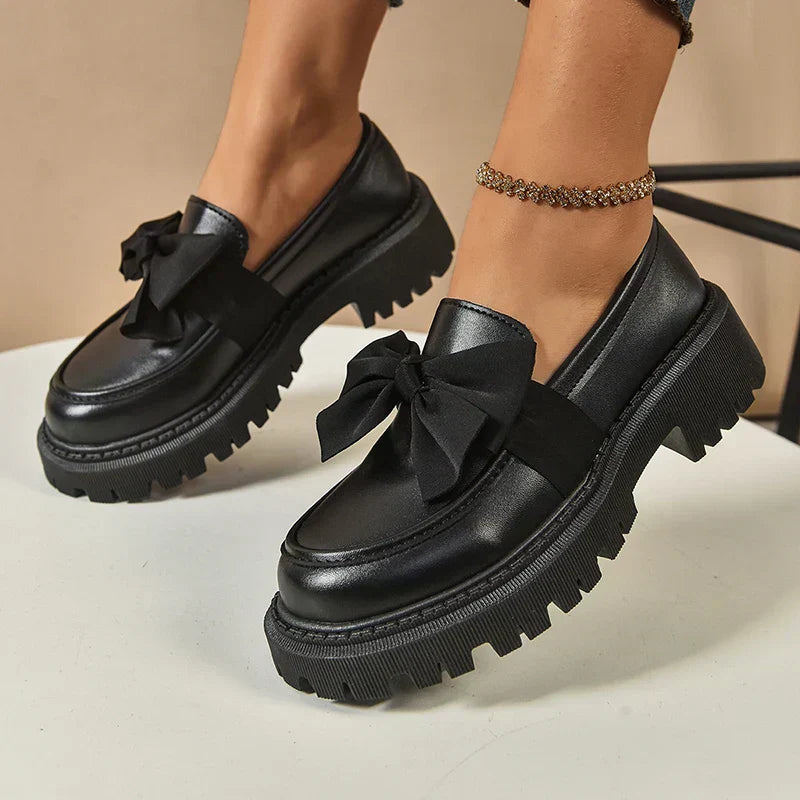 Valentina | Loafer mit großer Schleife