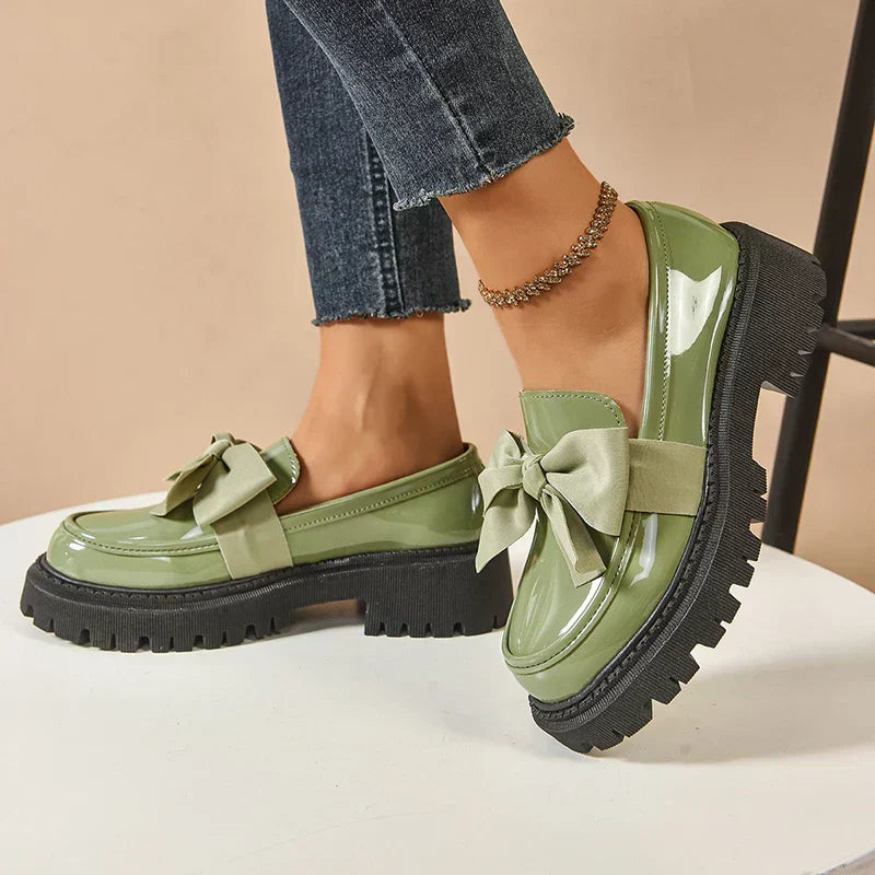 Valentina | Loafer mit großer Schleife