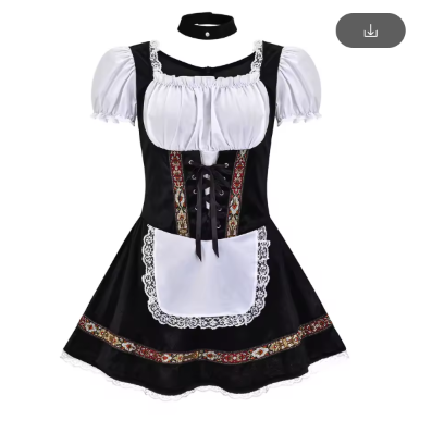 Leni | Dirndl mit Schürze im Trachten-Stil