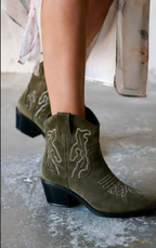 Élise | Kurze Wildleder-Stiefeletten