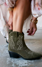 Élise | Kurze Wildleder-Stiefeletten