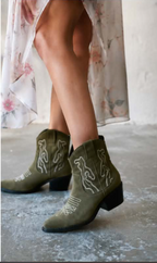 Élise | Kurze Wildleder-Stiefeletten