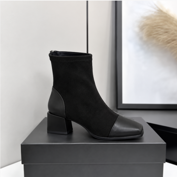 Solène | Elegante Wildleder-Stiefeletten
