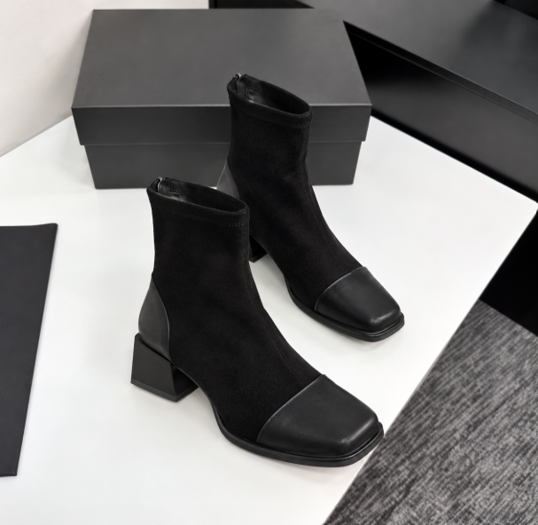 Solène | Elegante Wildleder-Stiefeletten