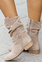 Clémence | Weiche Wildleder-Stiefeletten