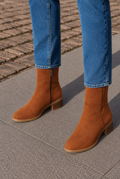 Manon | Stiefeletten mit Blockabsatz