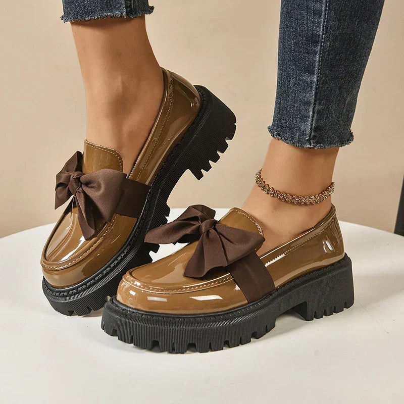 Valentina | Loafer mit großer Schleife