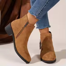 Camille | Elegante Wildleder-Stiefeletten