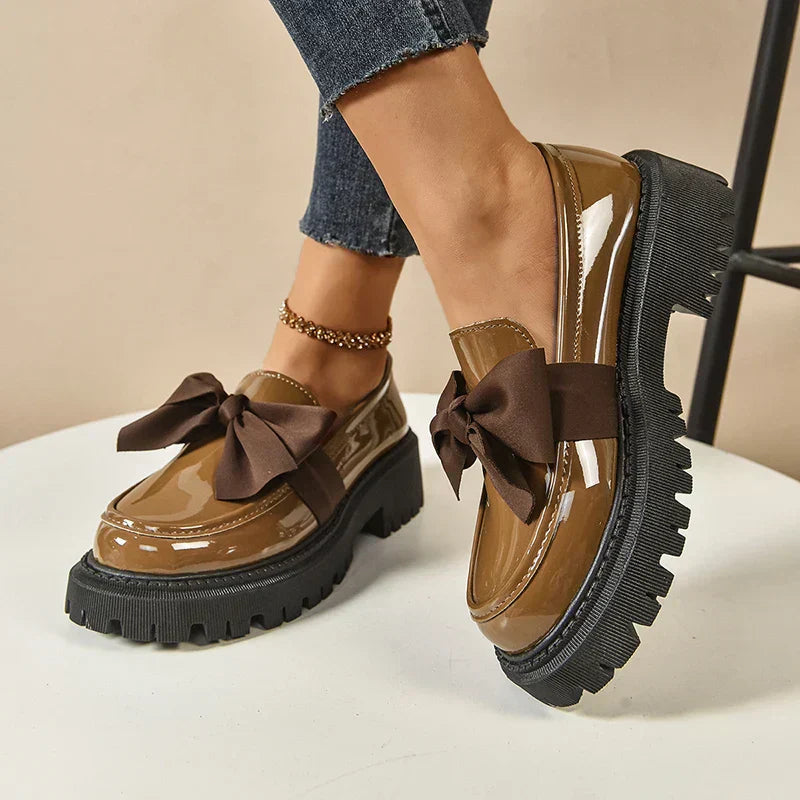 Valentina | Loafer mit großer Schleife