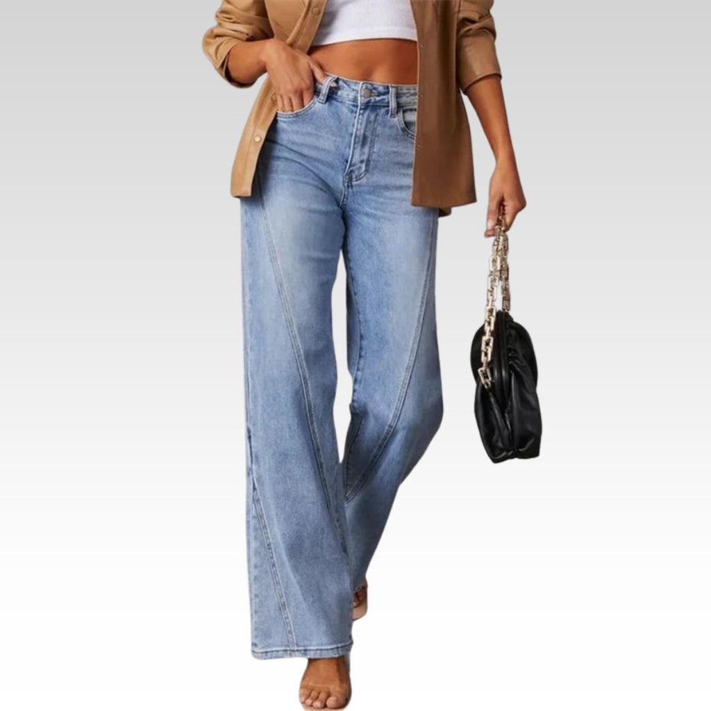 Ella | WEITE JEANS MIT HOHER TAILLE