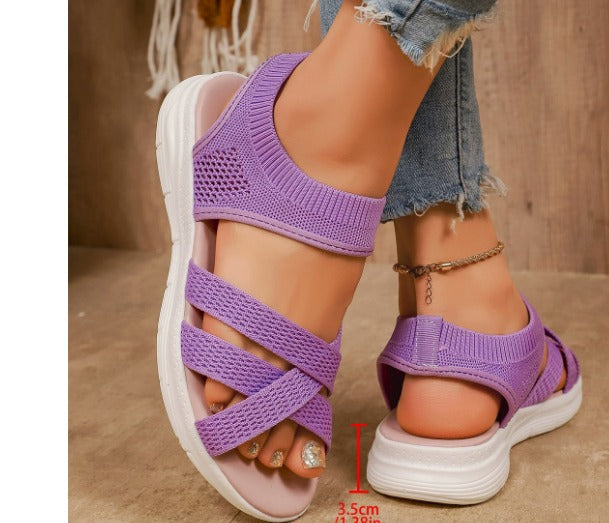 Lucia I Ultra Flex Strick Sandalen