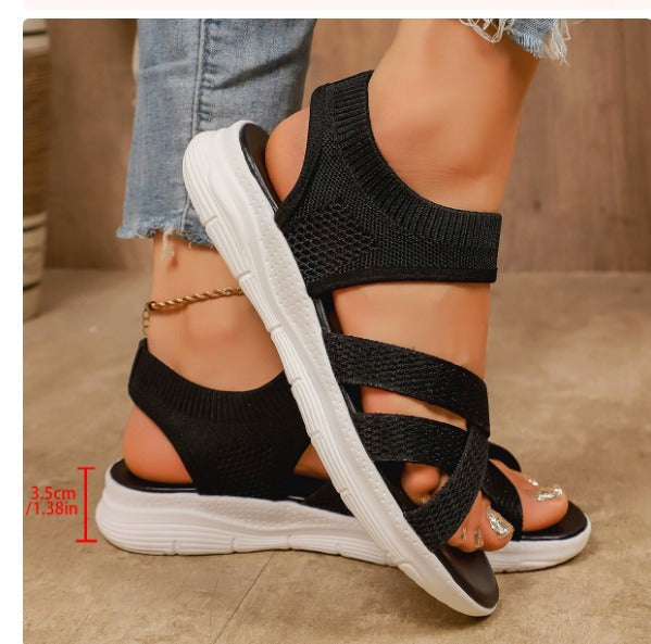 Lucia I Ultra Flex Strick Sandalen