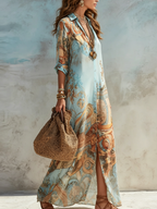 Loisa | Mediterranes Maxikleid