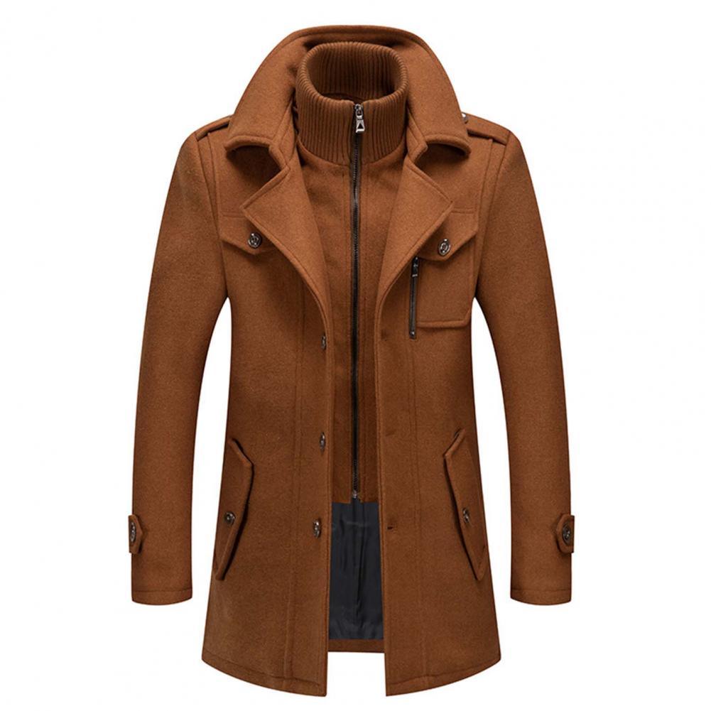 Nordelle | Luxuriöser Doppelkragen-Trenchcoat für Herren