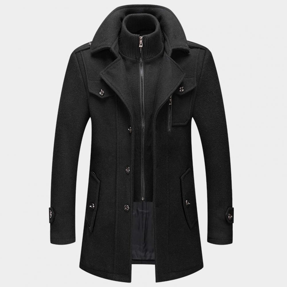 Nordelle | Luxuriöser Doppelkragen-Trenchcoat für Herren