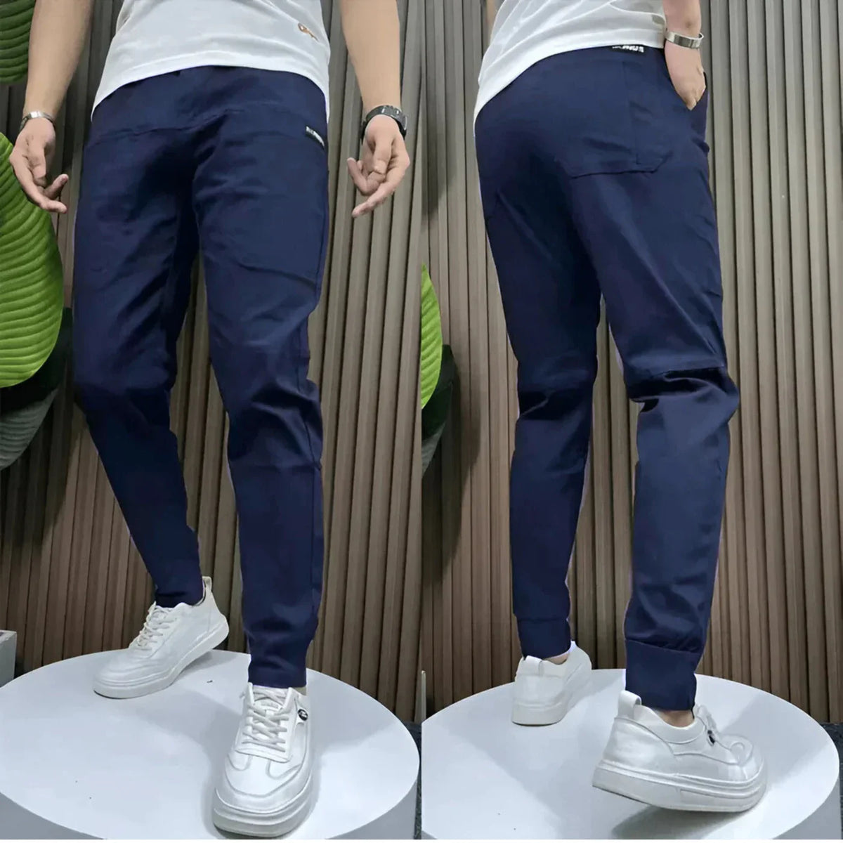 LEVV| Premium Herren-Cargo-Stretchhose