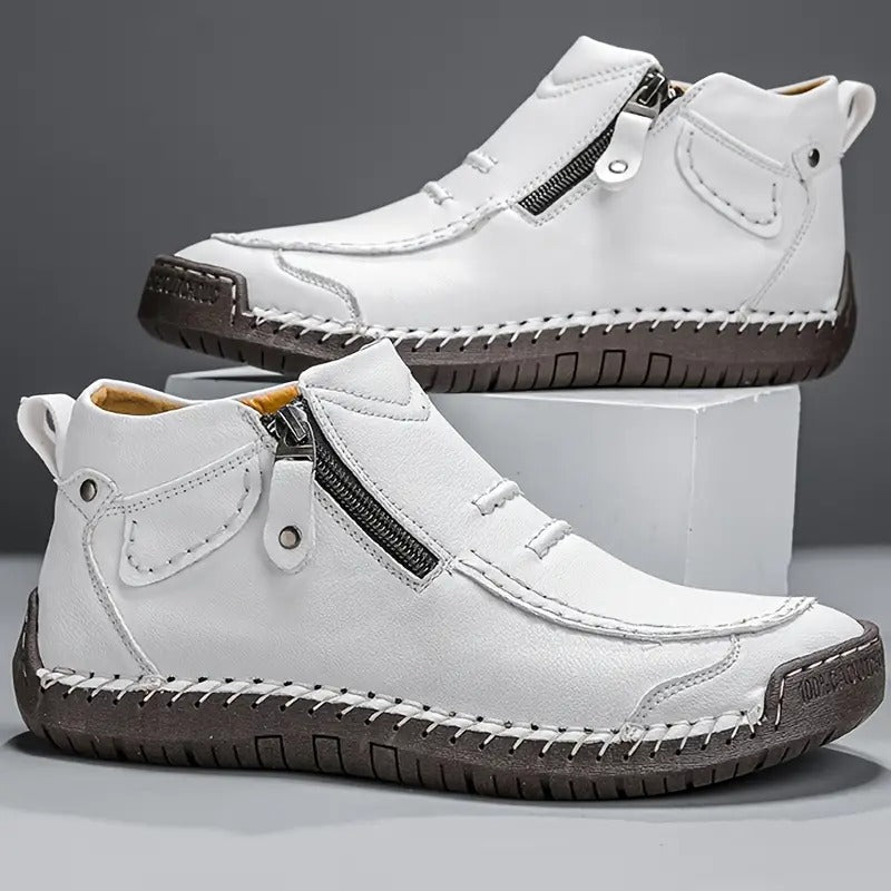 Elegante Herren-Schuhe mit Reißverschluss