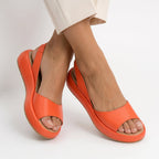 Cláudia – Flache Sandalen mit anatomischer Sohle
