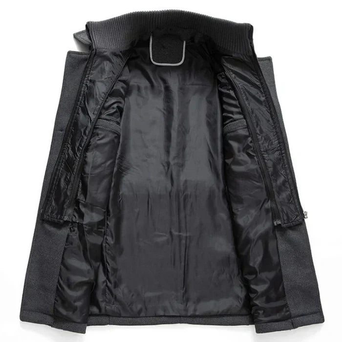 Nordelle | Luxuriöser Doppelkragen-Trenchcoat für Herren