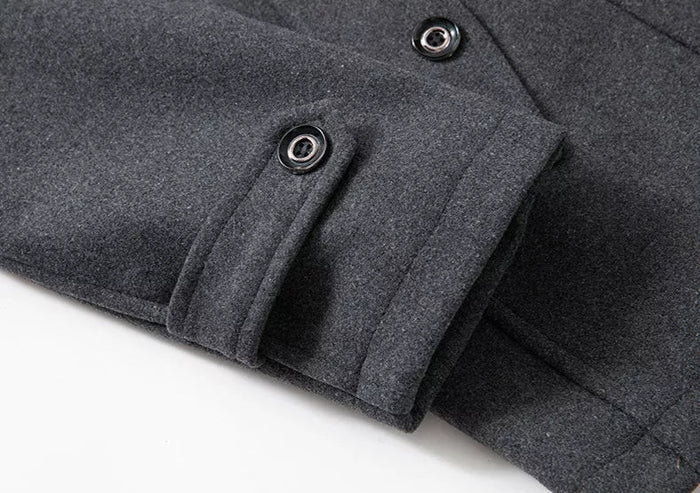 Nordelle | Luxuriöser Doppelkragen-Trenchcoat für Herren