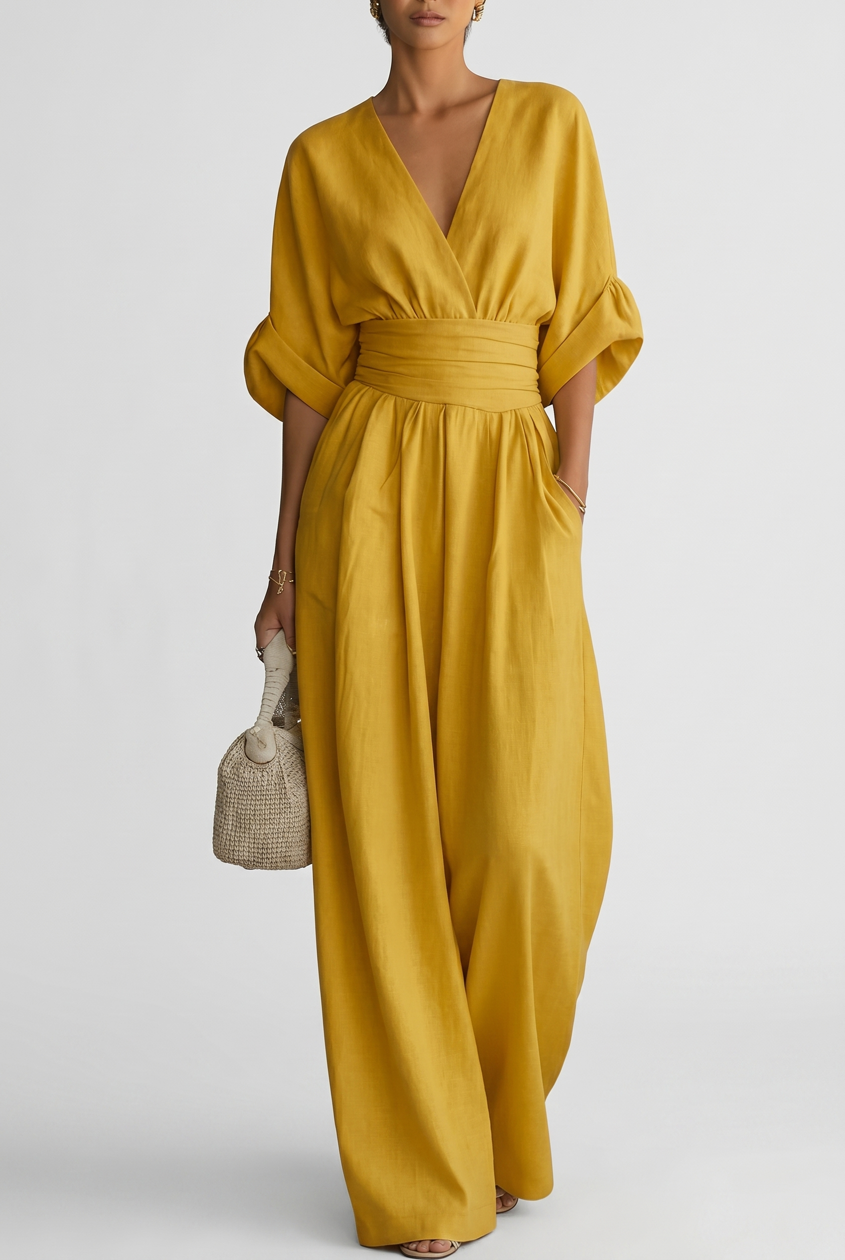 CHESKA | Eleganter Jumpsuit mit fließender Passform