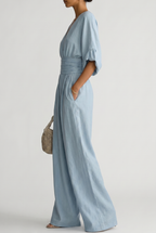 CHESKA | Eleganter Jumpsuit mit fließender Passform