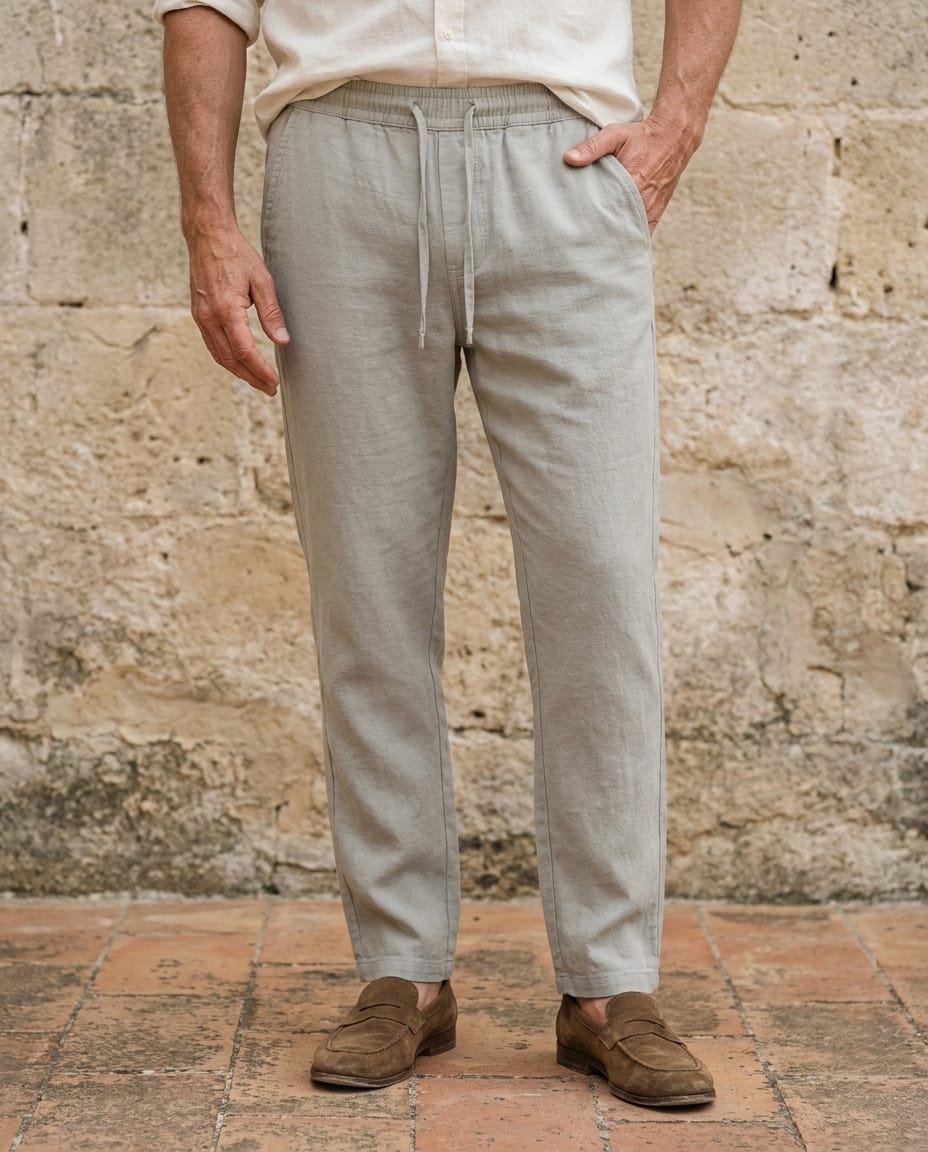 Breeze™ Leinen-Look Hose