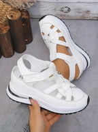 Duna I Bequeme Keilsandalen für Frauen