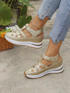 Duna I Bequeme Keilsandalen für Frauen