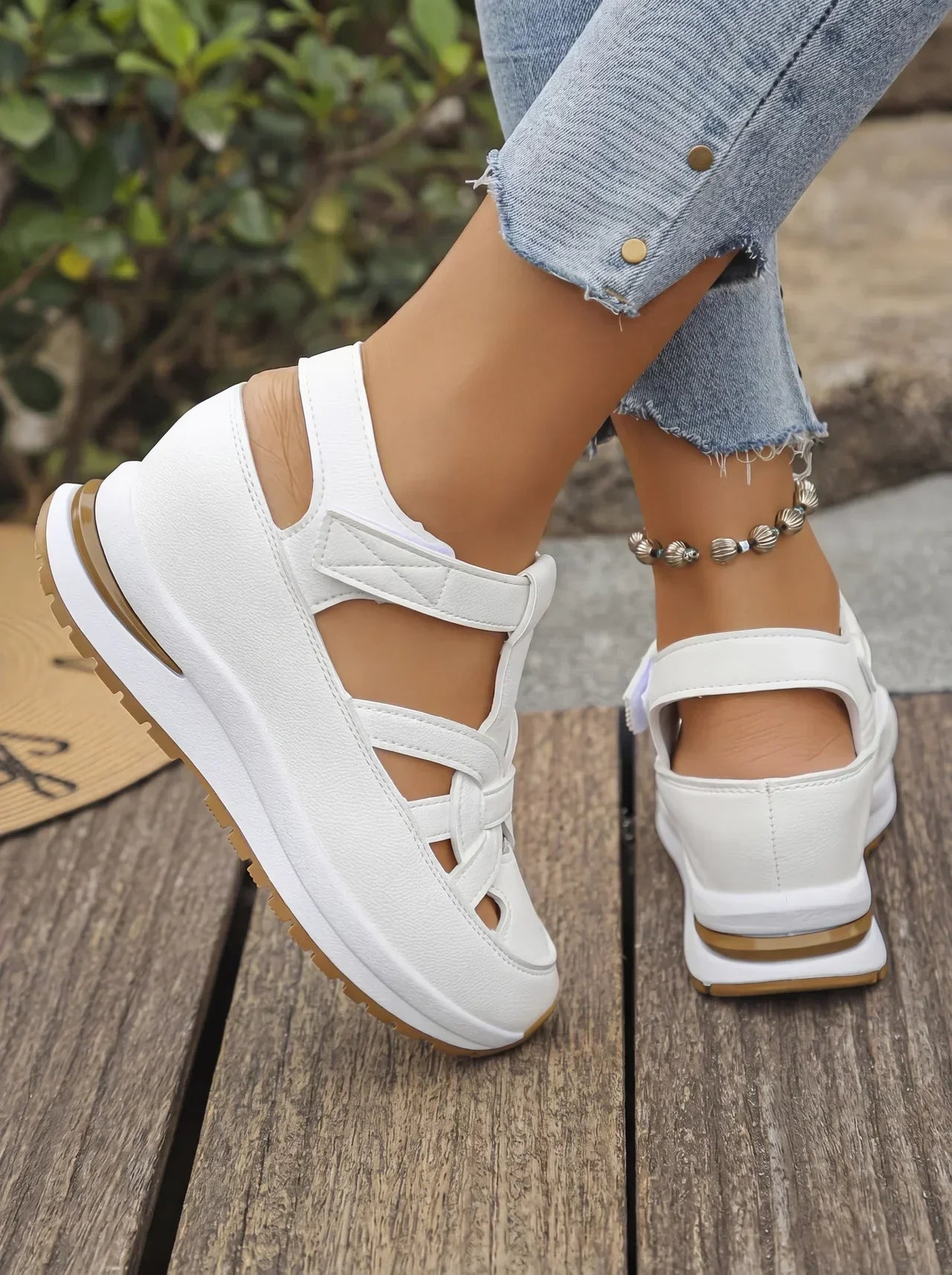 Duna I Bequeme Keilsandalen für Frauen