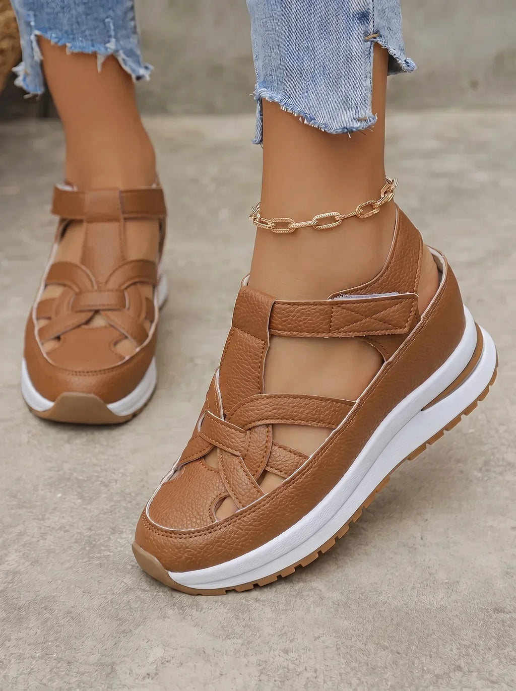 Duna I Bequeme Keilsandalen für Frauen