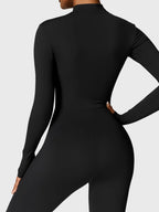 LUNA | Figurbetonter Zip-Jumpsuit