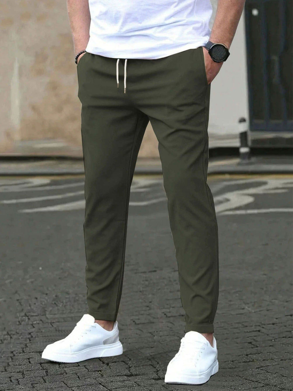 Aurelio™ Stretch-Chinohose