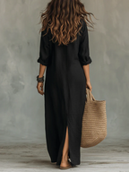 WILLOW | Mediterranes Sommer-Maxikleid