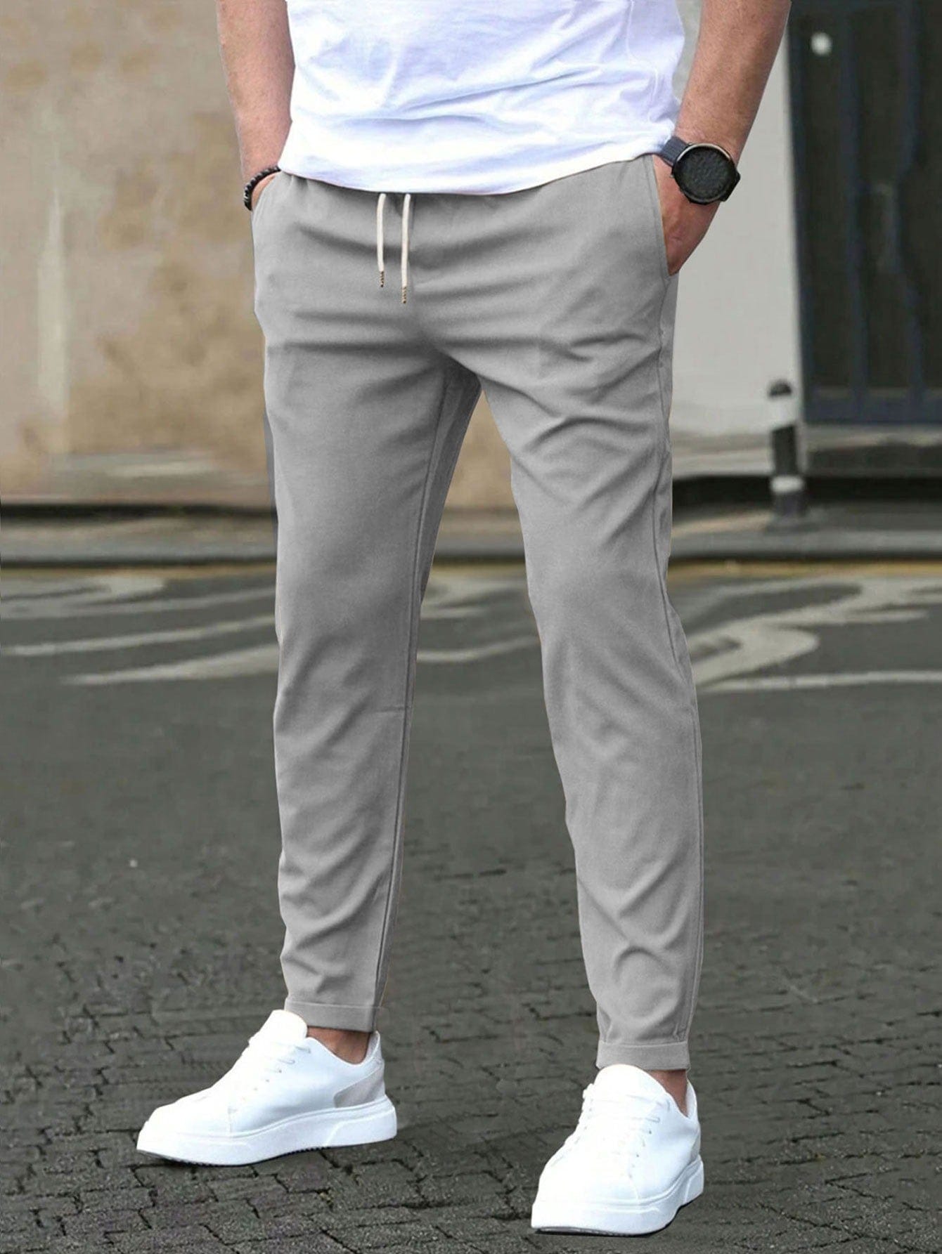 Aurelio™ Stretch-Chinohose
