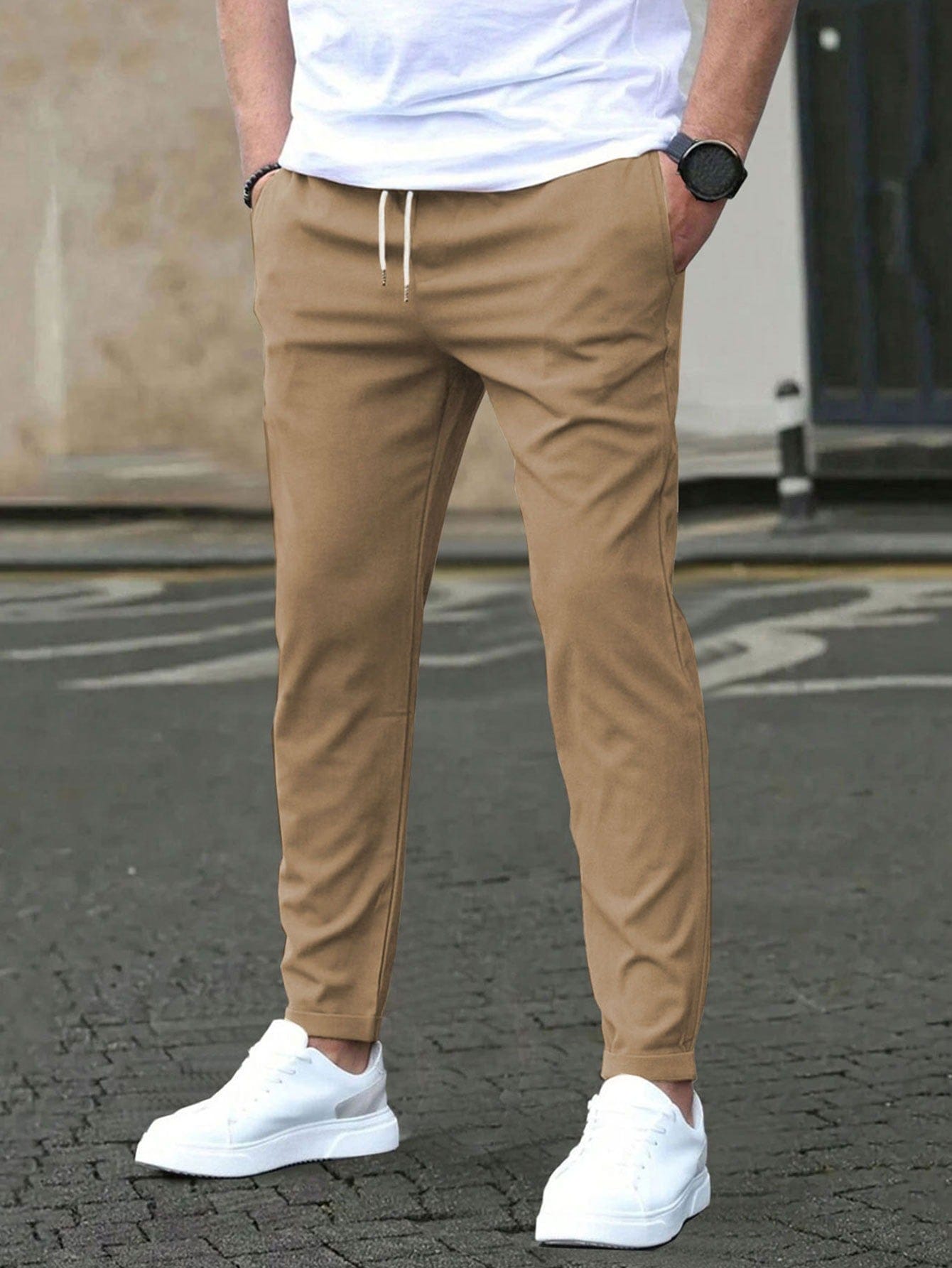 Aurelio™ Stretch-Chinohose