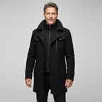Nordelle | Luxuriöser Doppelkragen-Trenchcoat für Herren